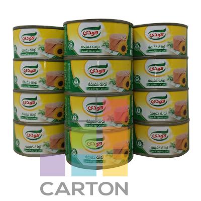 GOODY LIGHT MEAT TUNA IN SUN FLOWER OIL185GM